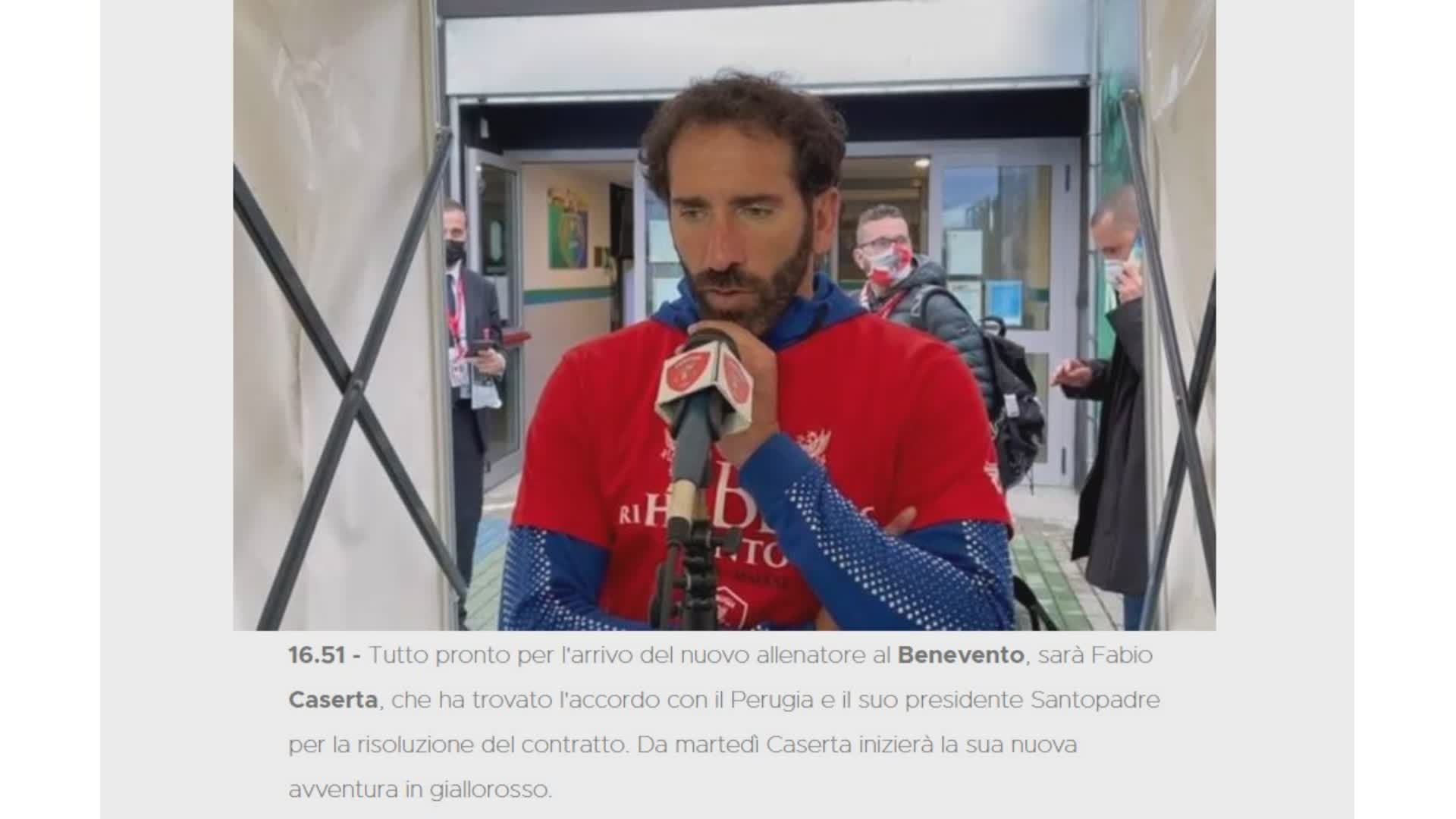 Di Marzio: "Caserta ha trovato l’accordo con Santopadre"