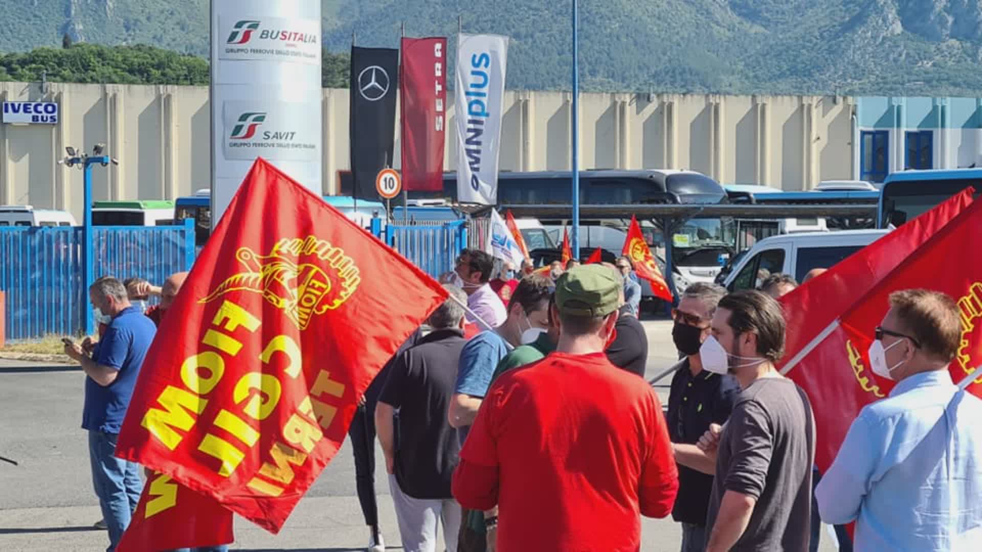 Busitalia, manifestazione il 9 luglio