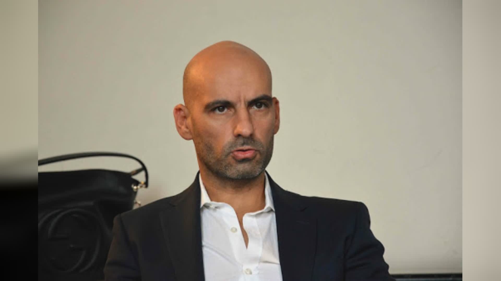 Luca Secondi, candidato a sindaco della coalizione di Centrosinistra