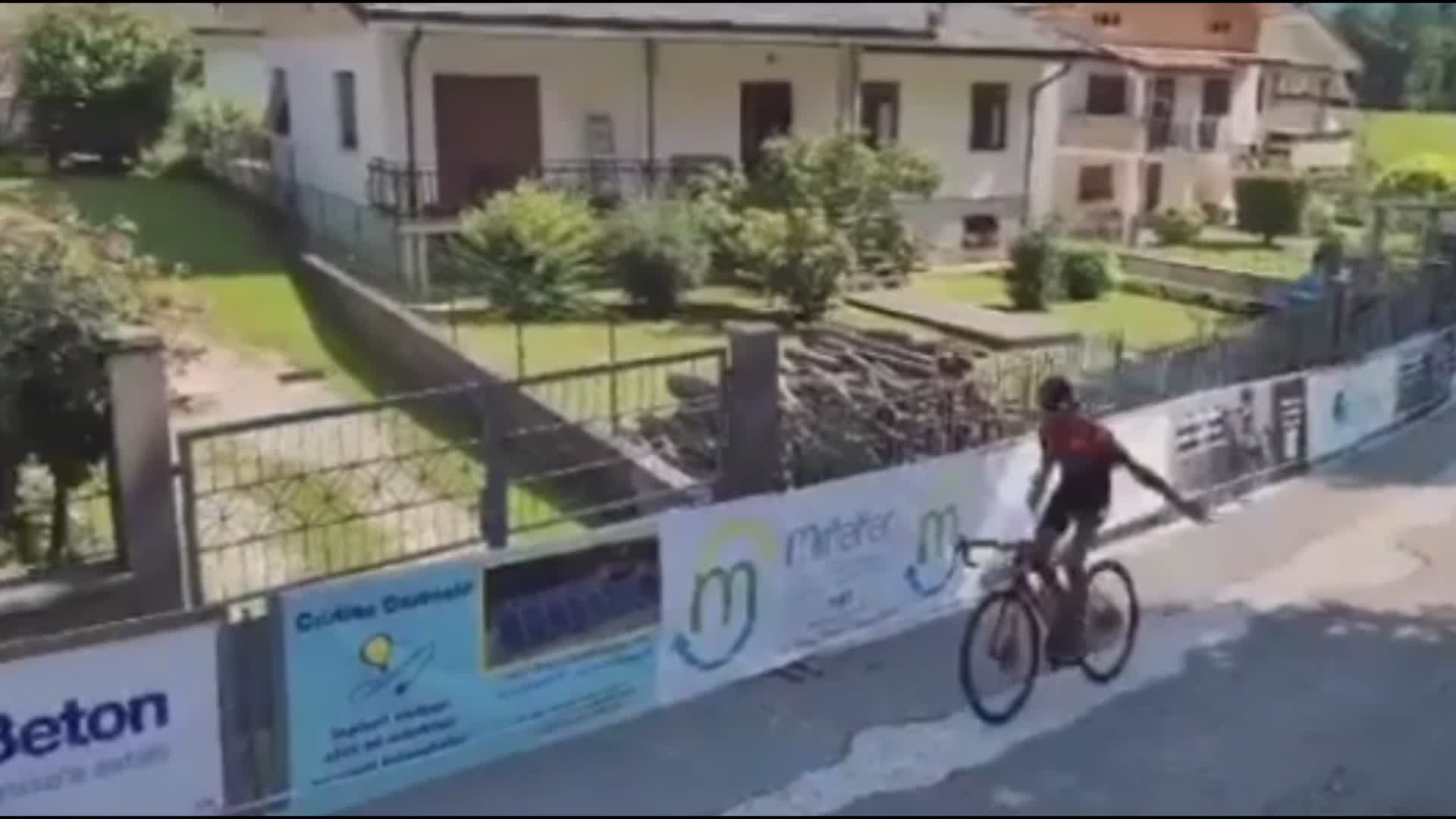 Il giovane ciclista perugino Mosca trionfa in Friuli