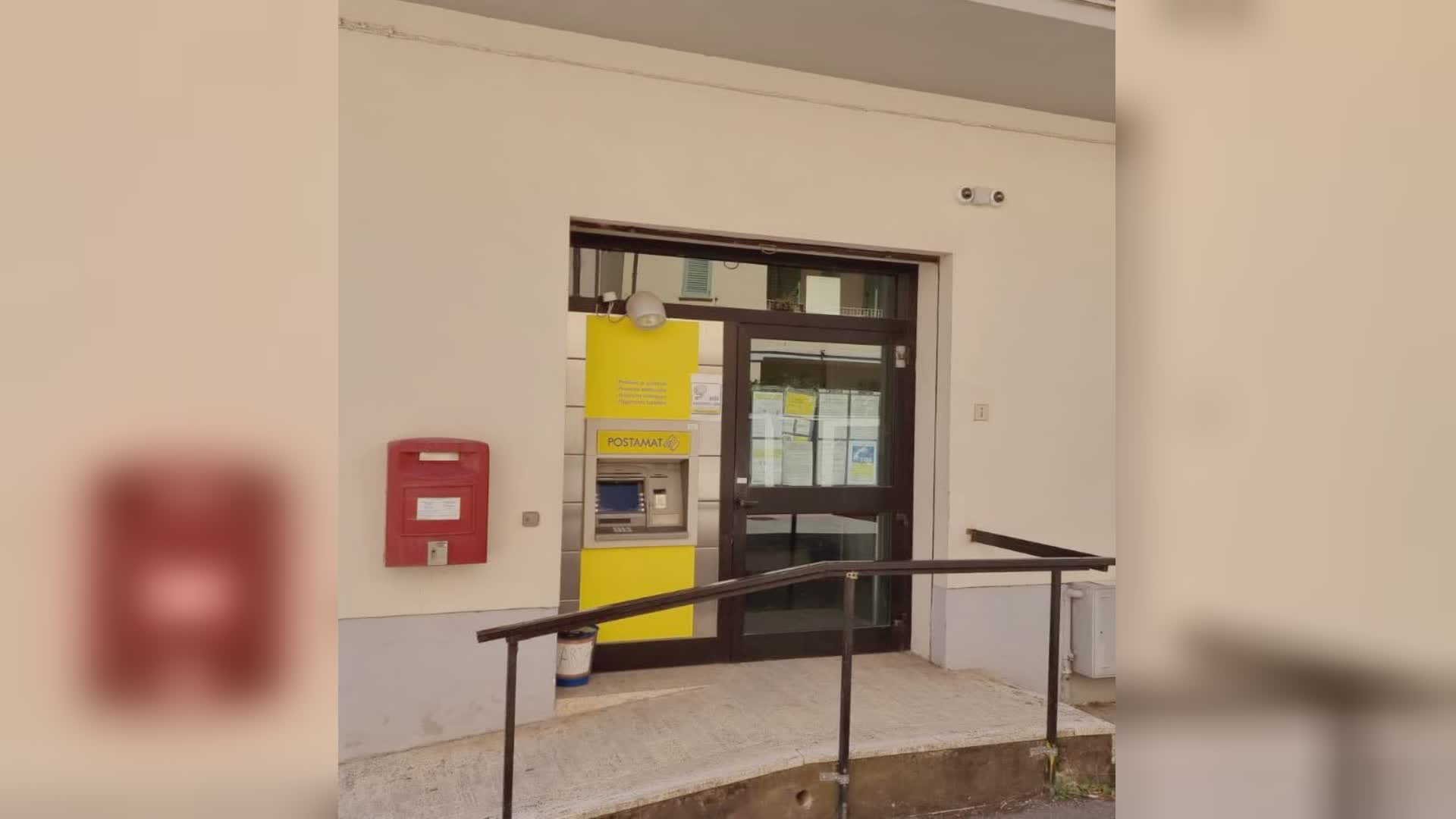 Rapina da 40mila euro all’ufficio postale di Palazzo
