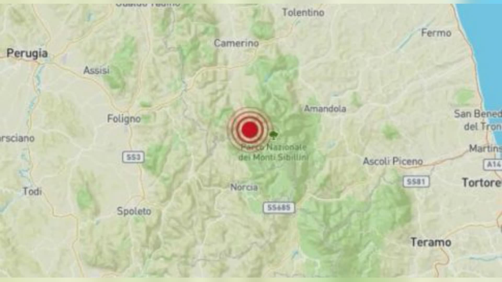 Terremoto, scossa di magnitudo 3.8. Avvertita in Valnerina
