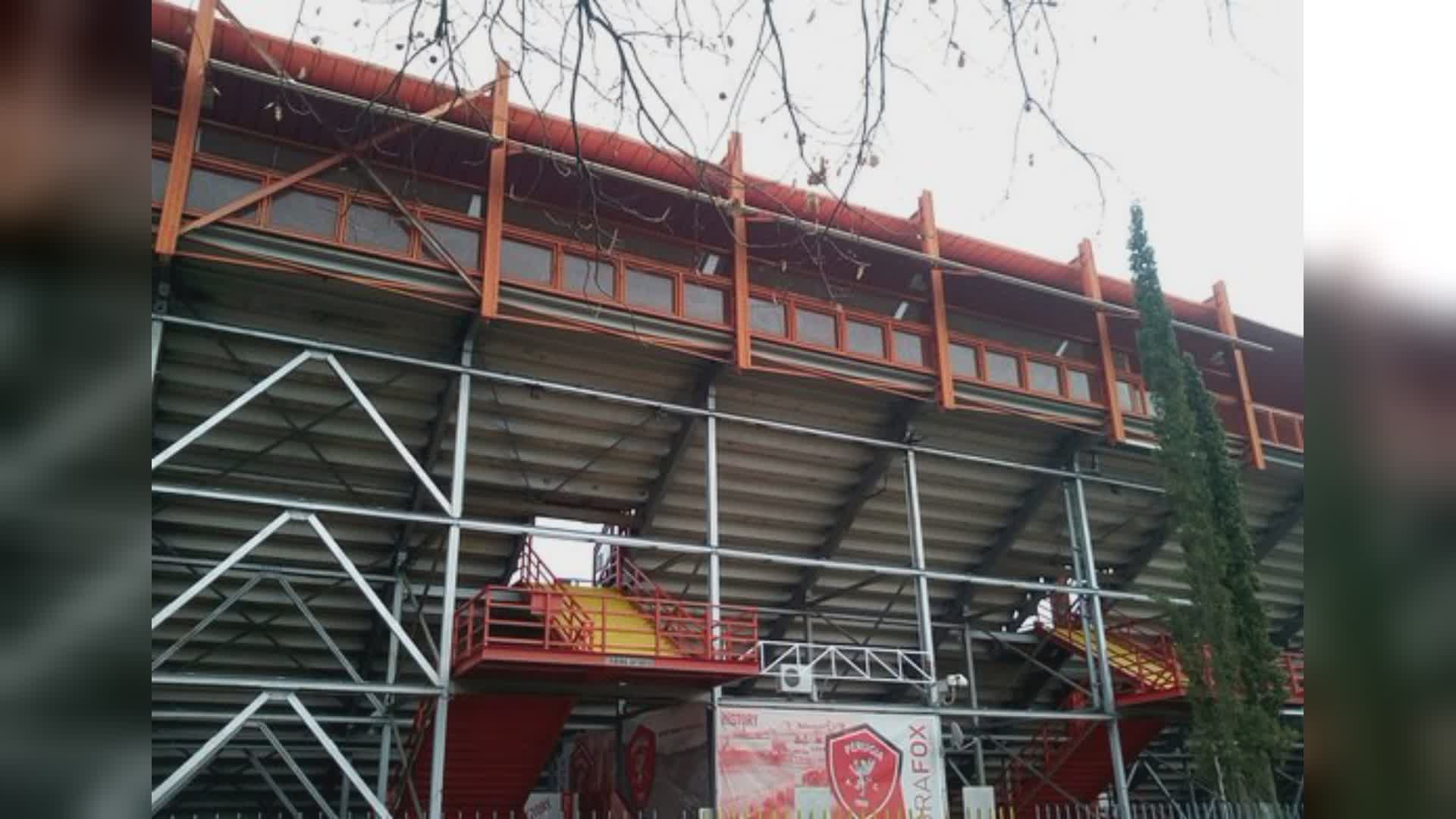 I lavori allo stadio Curi slittano per via della guerra in Ucraina