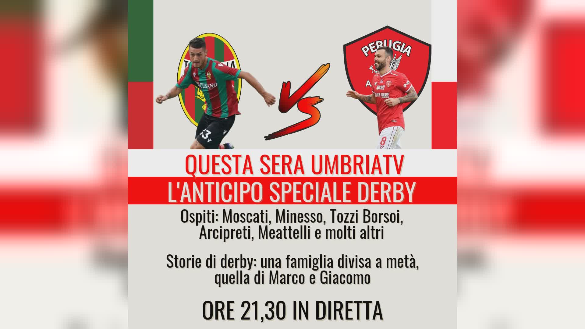 ‘L’Anticipo’: stasera alle 21.30 puntata speciale sul derby