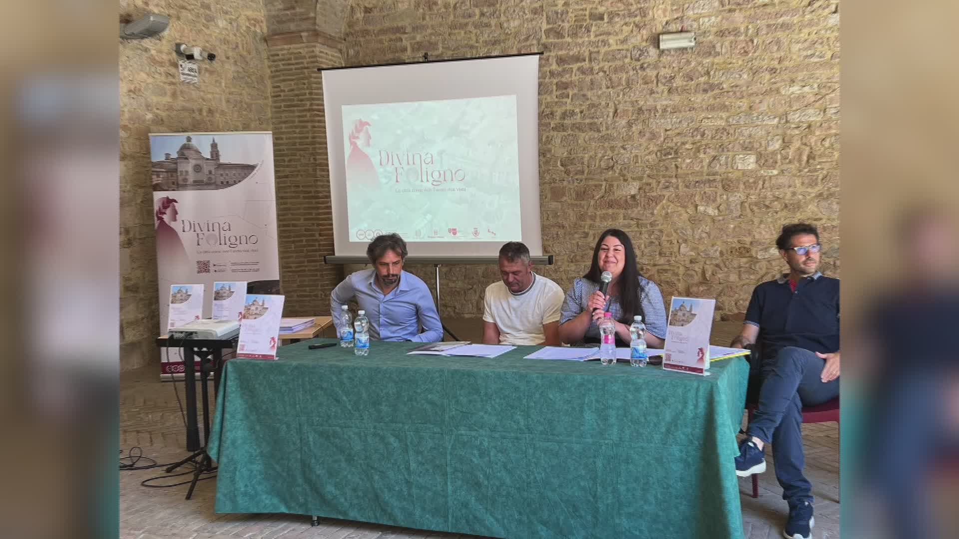 Presentata la app “Divina Foligno” per scoprire la città di Dante