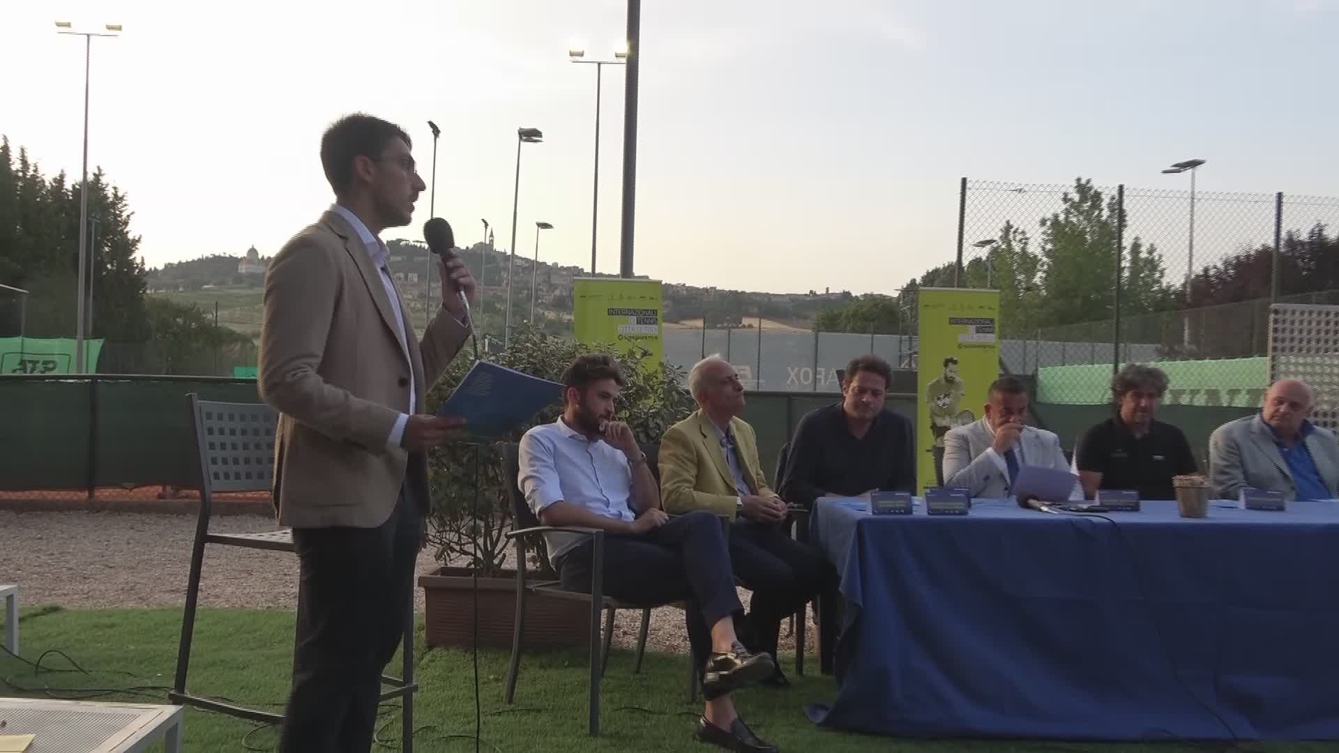 Presentati gli Internazionali di Tennis a Todi