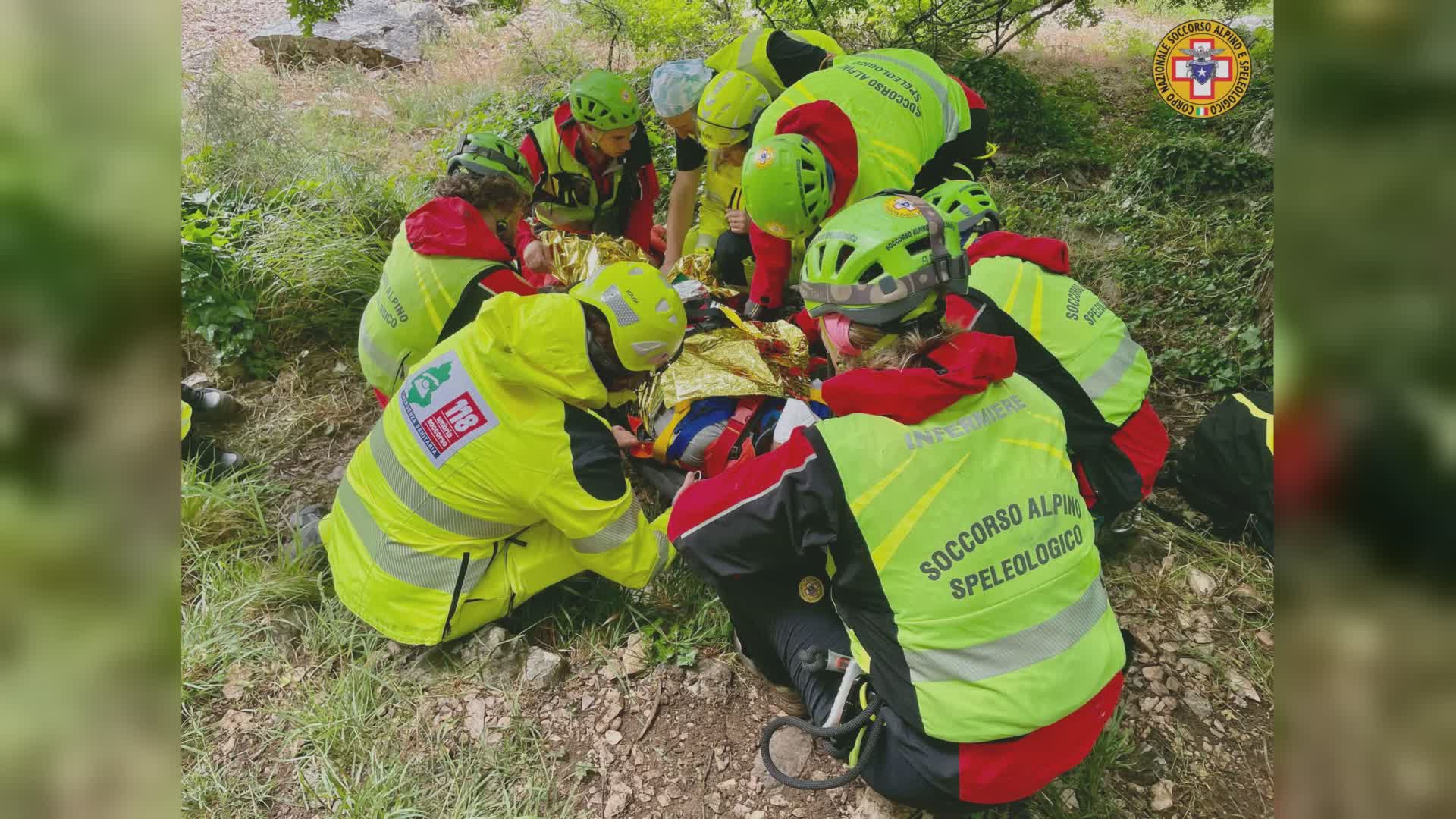 Malore alle Marmore, uomo soccorso dal Sasu e dal 118