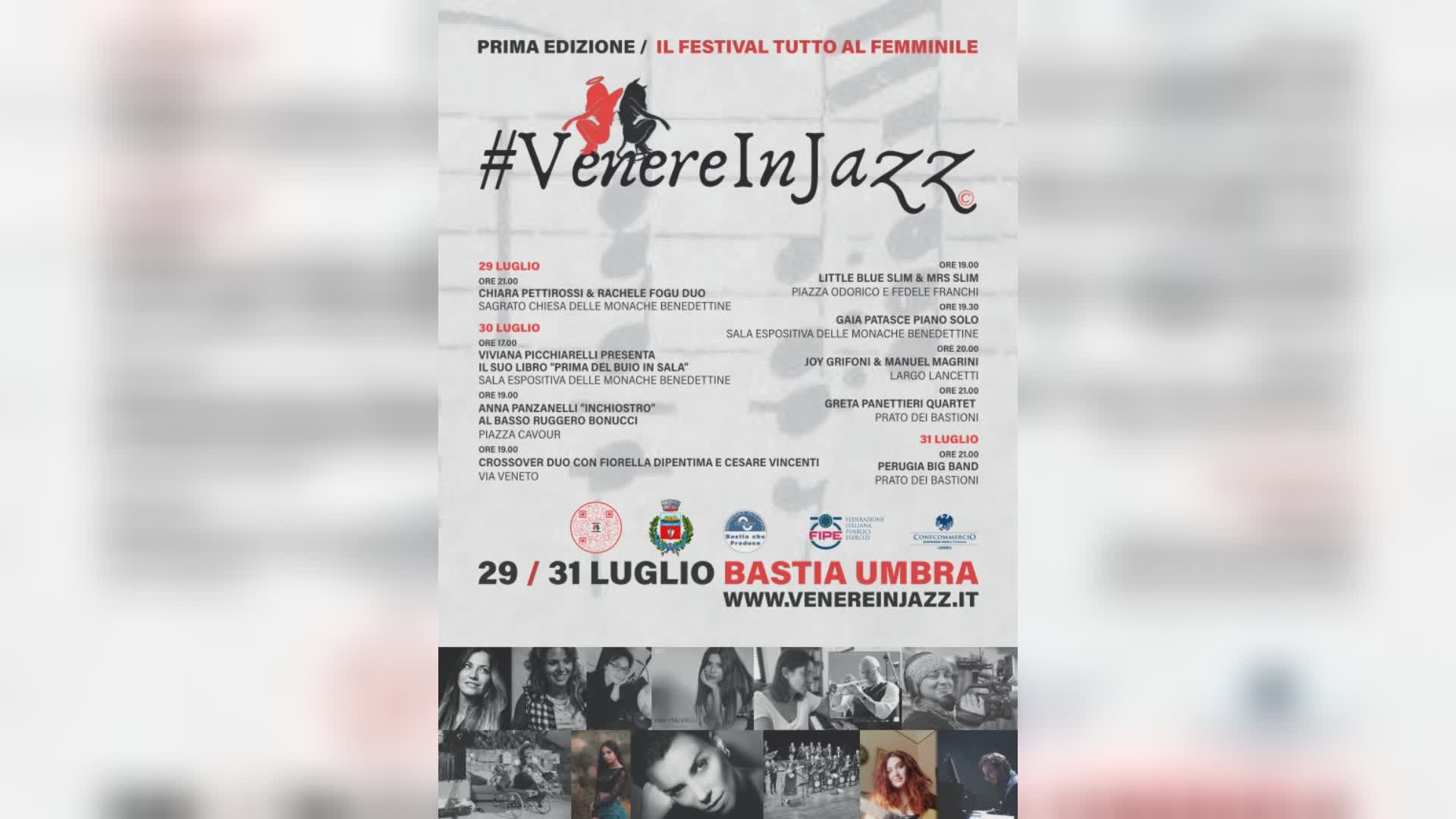 Nasce #VenereInJazz, tutto al femminile dal 29 al 31 luglio