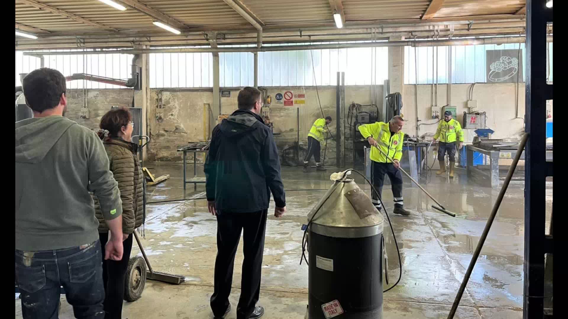 Il Vescovo Paolucci Bedini visita le comunità colpite da alluvione