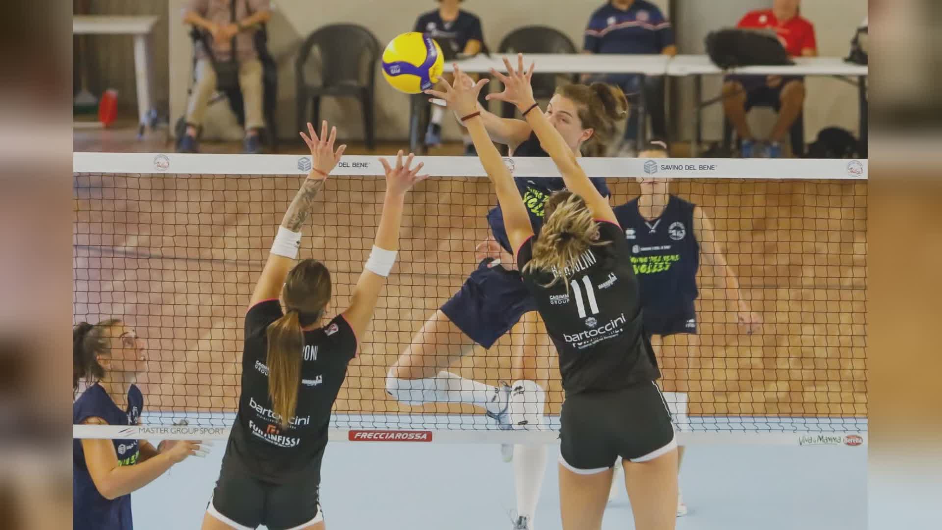 Bartoccini ok a Scandicci. Salta amichevole con Pallavolo Pg