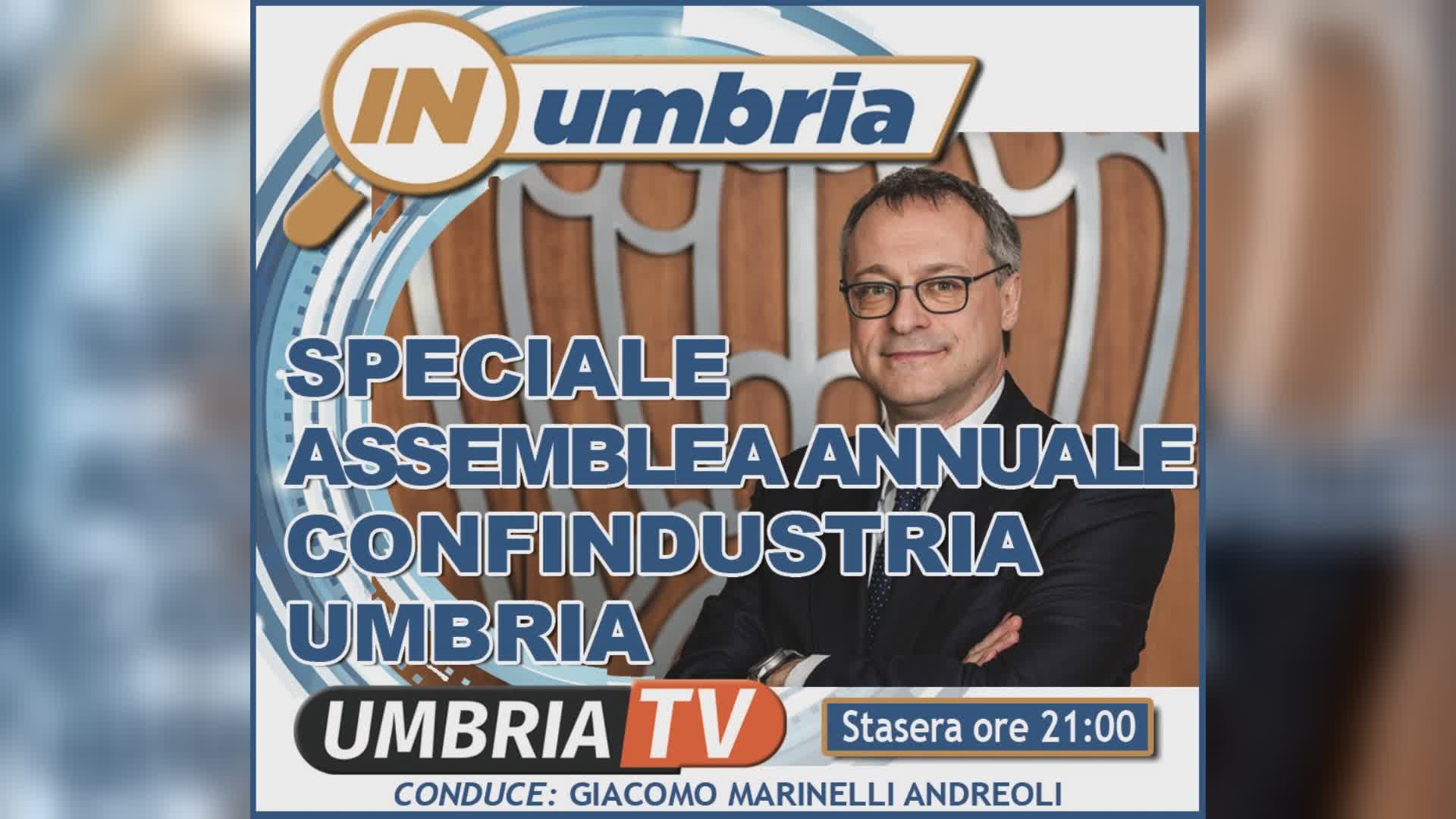 L’assemblea regionale Confindustria stasera a "In Umbria"