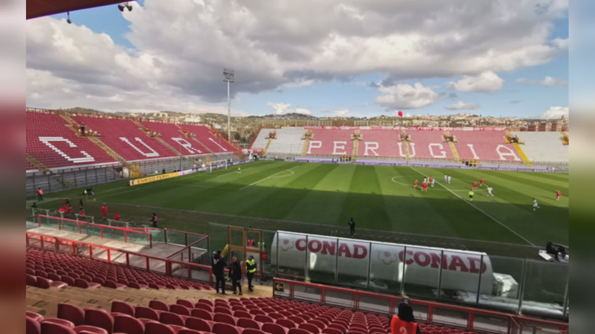 Perugia- Genoa, aperti altri settori. Cambia l’arbitro