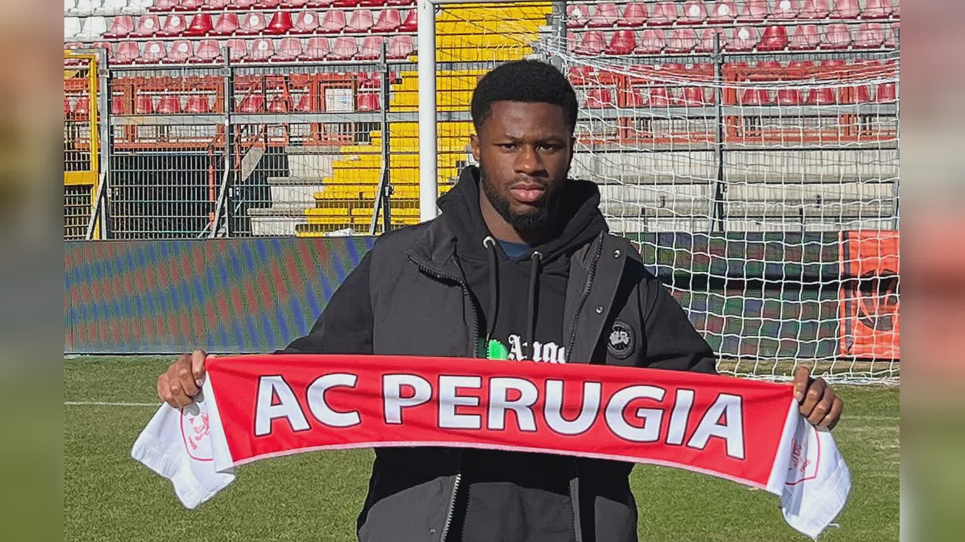 Perugia, ufficiale Ekong