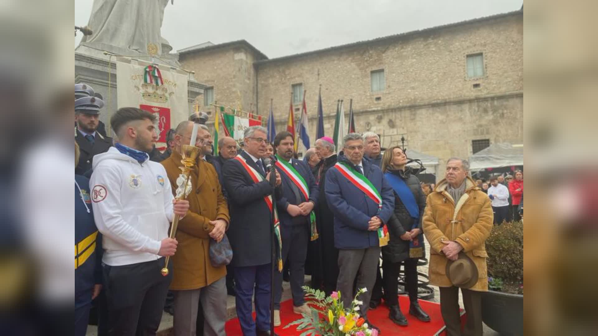 Fiaccola Benedettina: cammino iniziato in Portogallo