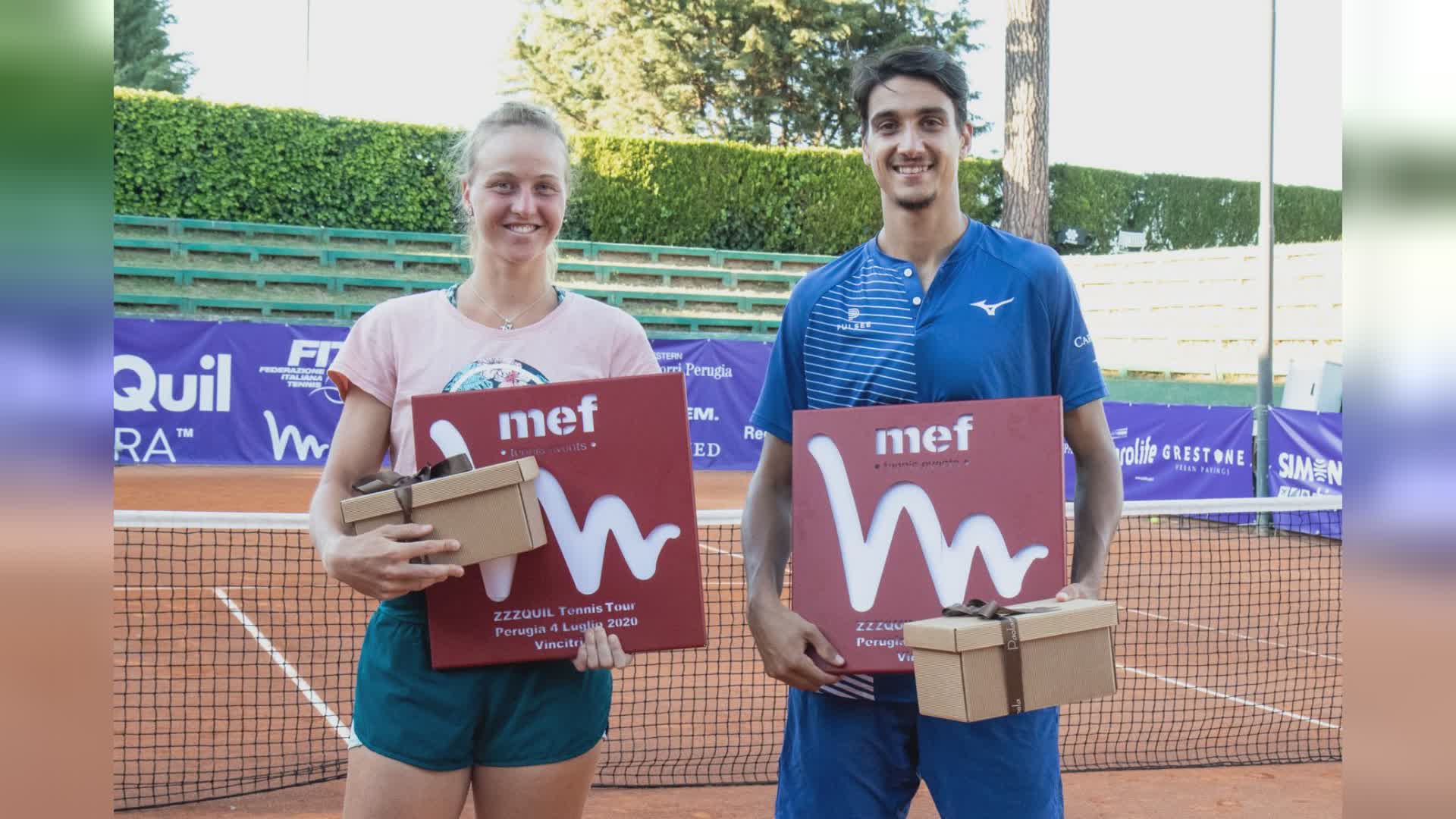 ZzzQuil Tennis Tour: Vincono Lorenzo Sonego e Liudmila Samsonova
