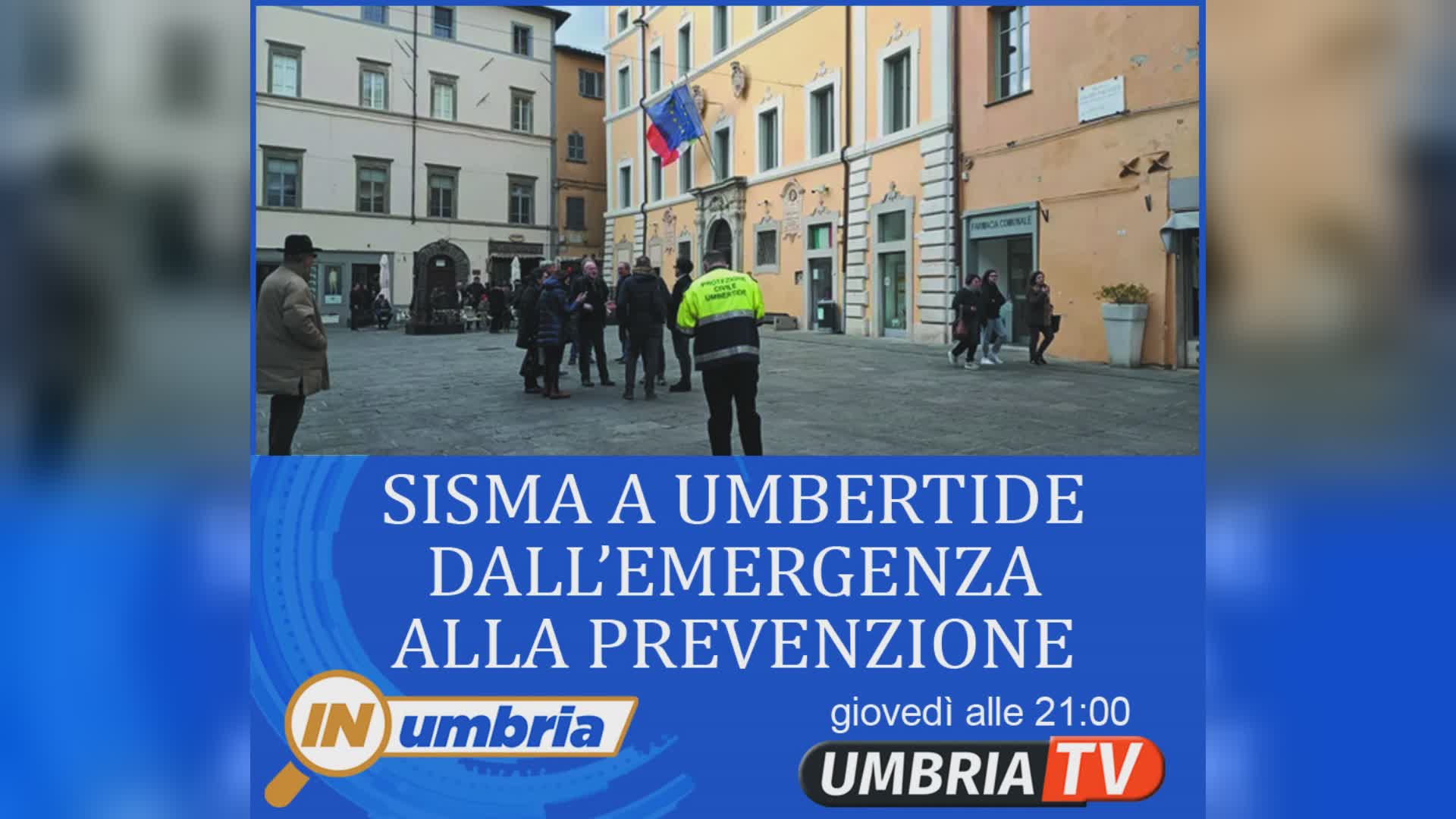 Il sisma a Umbertide questa sera a "In Umbria"