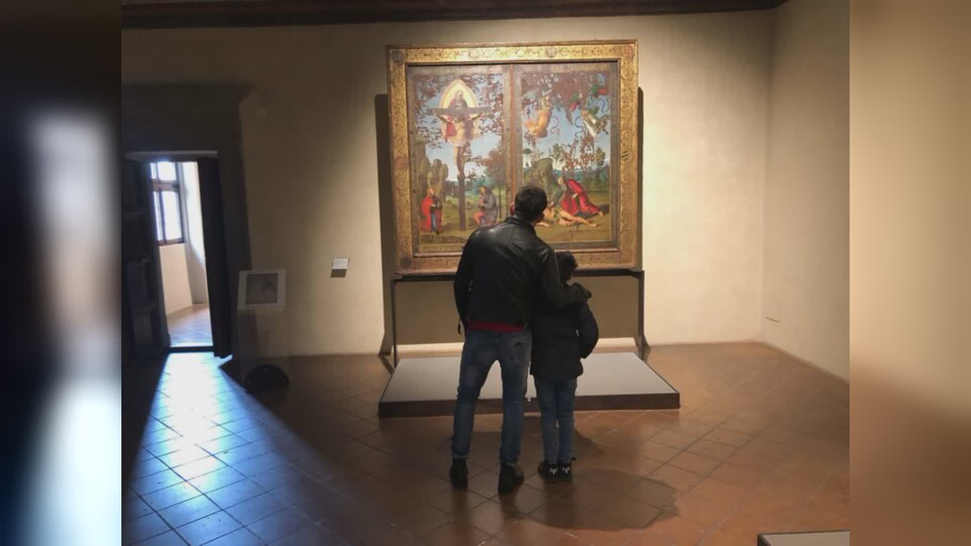 A Città di Castello "Al museo con papà" per la loro festa