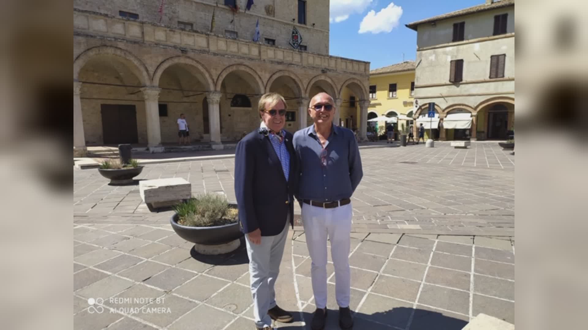 Montefalco, l’ambasciatore Kip Tom visita la città