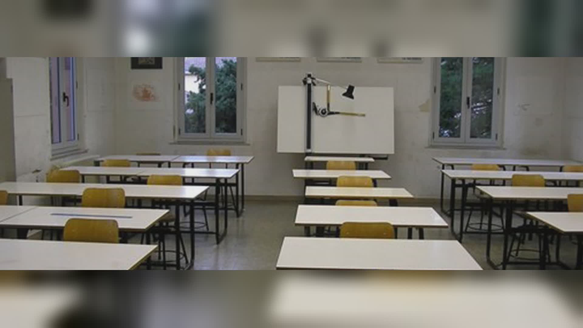 Studente positivo, la classe non va a scuola