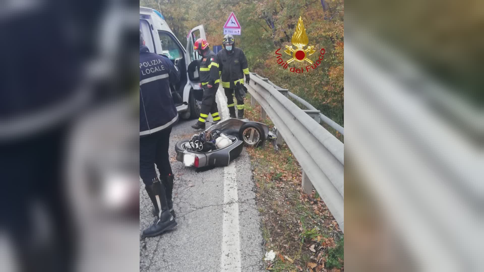 Incidente a Camporeggiano, ferita una persona