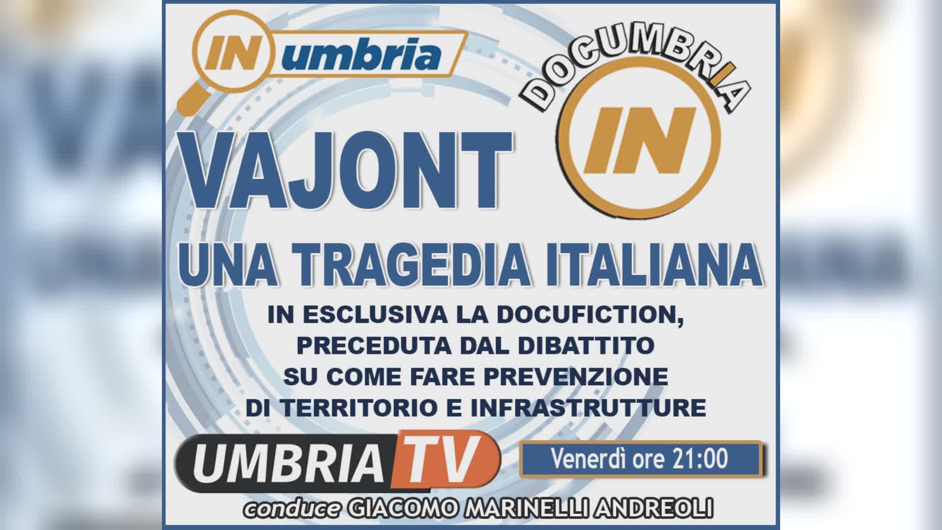 Prevenzione territorio/infrastrutture. Domani sera a "In Umbria"