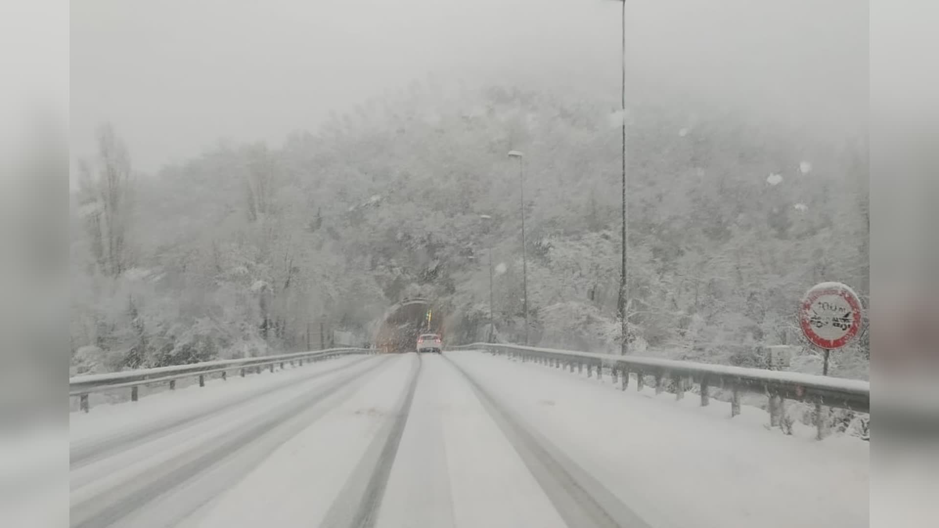 Avviso protezione civile: attesa neve