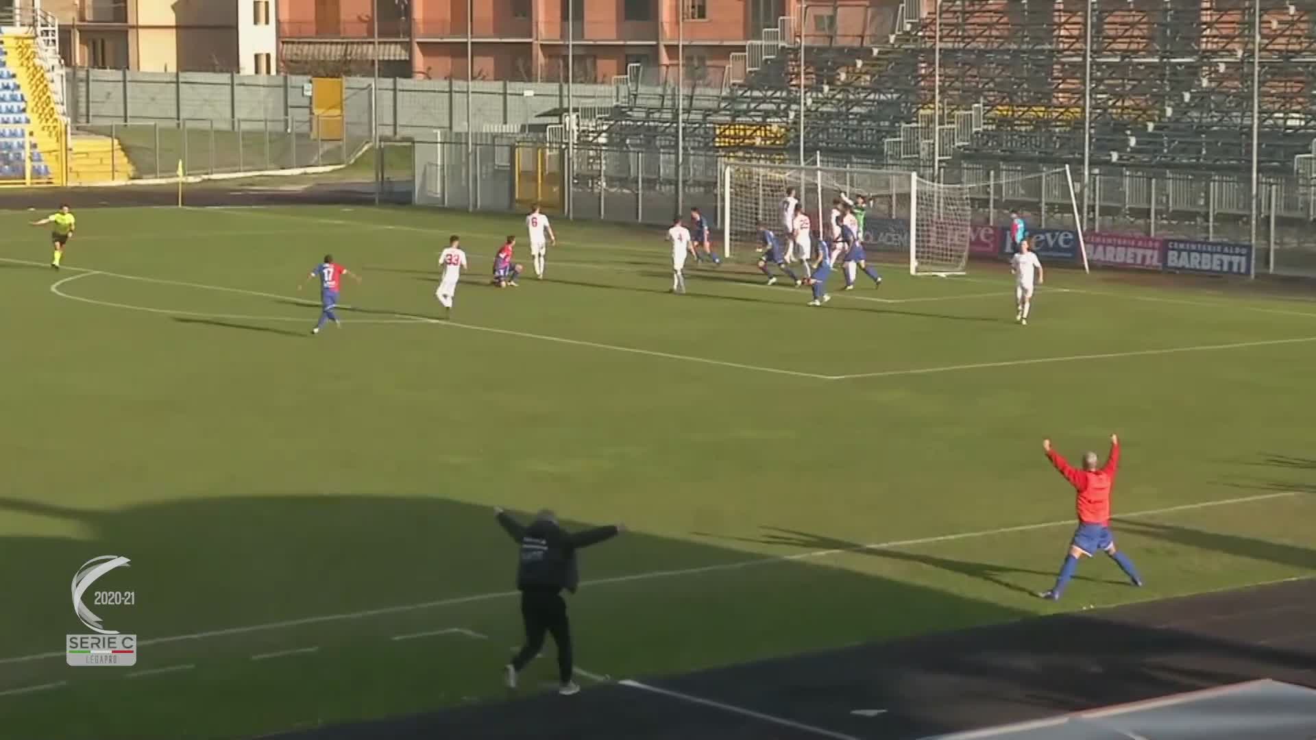 Gubbio-Vis Pesaro 1-1, occasione fallita per i rossoblù