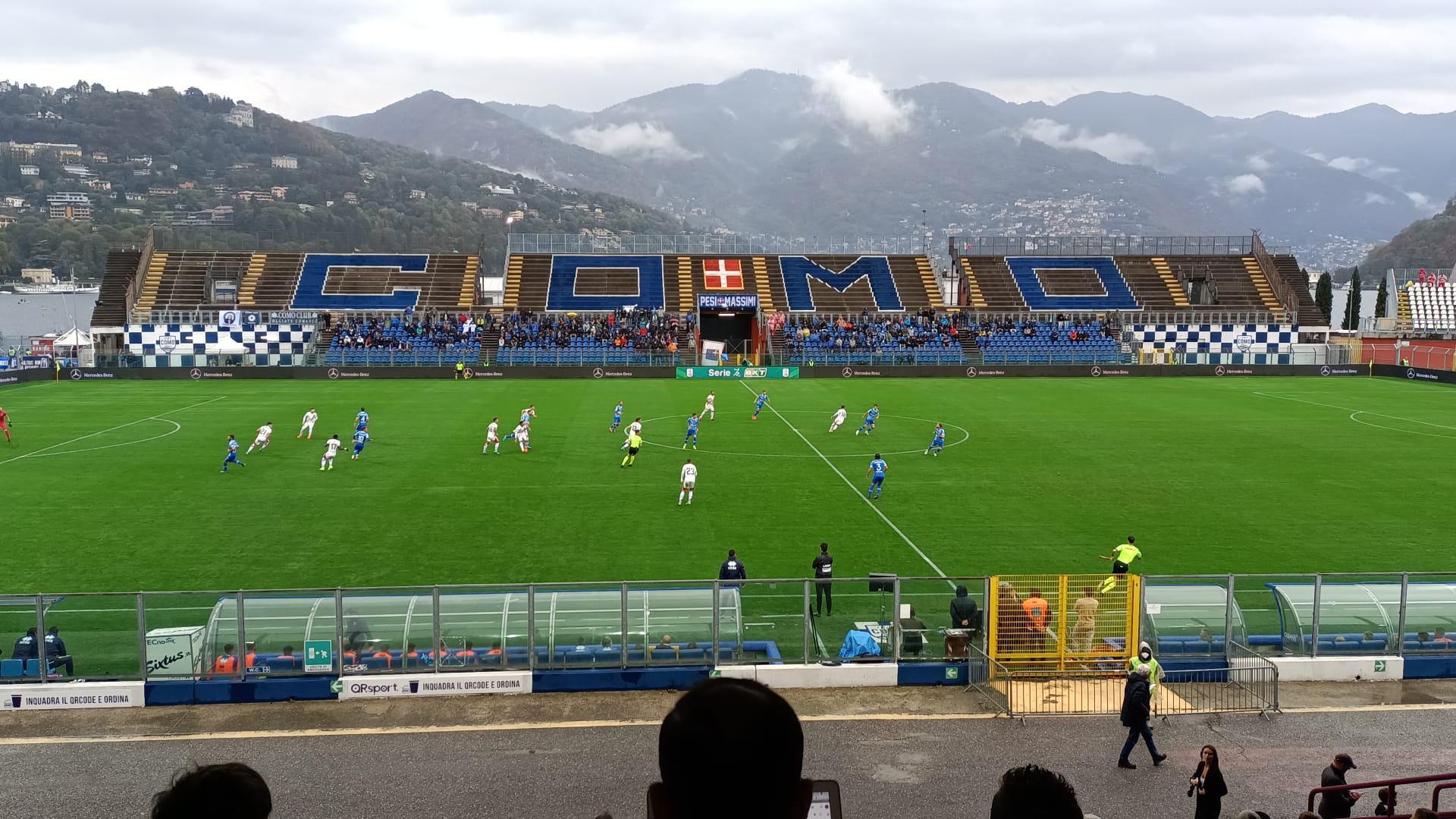 Como-Perugia 1-0: la cura Baldini non funziona, Grifo ultimo