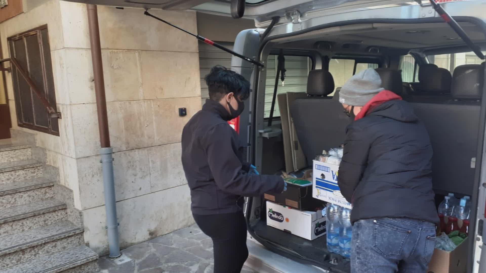 Caritas Foligno e Fondazione Baldaccini aiutano gli ultimi