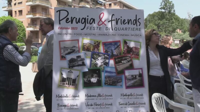Presentata Perugia&friends, da giugno a settembre 11 feste quartiere