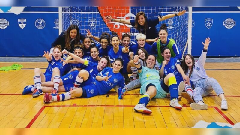 Calcio a 5 femminile: Atletico Foligno promossa in A1