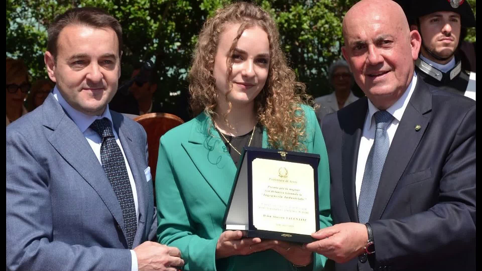 Confindustria Umbria premia laureati in ingegneria