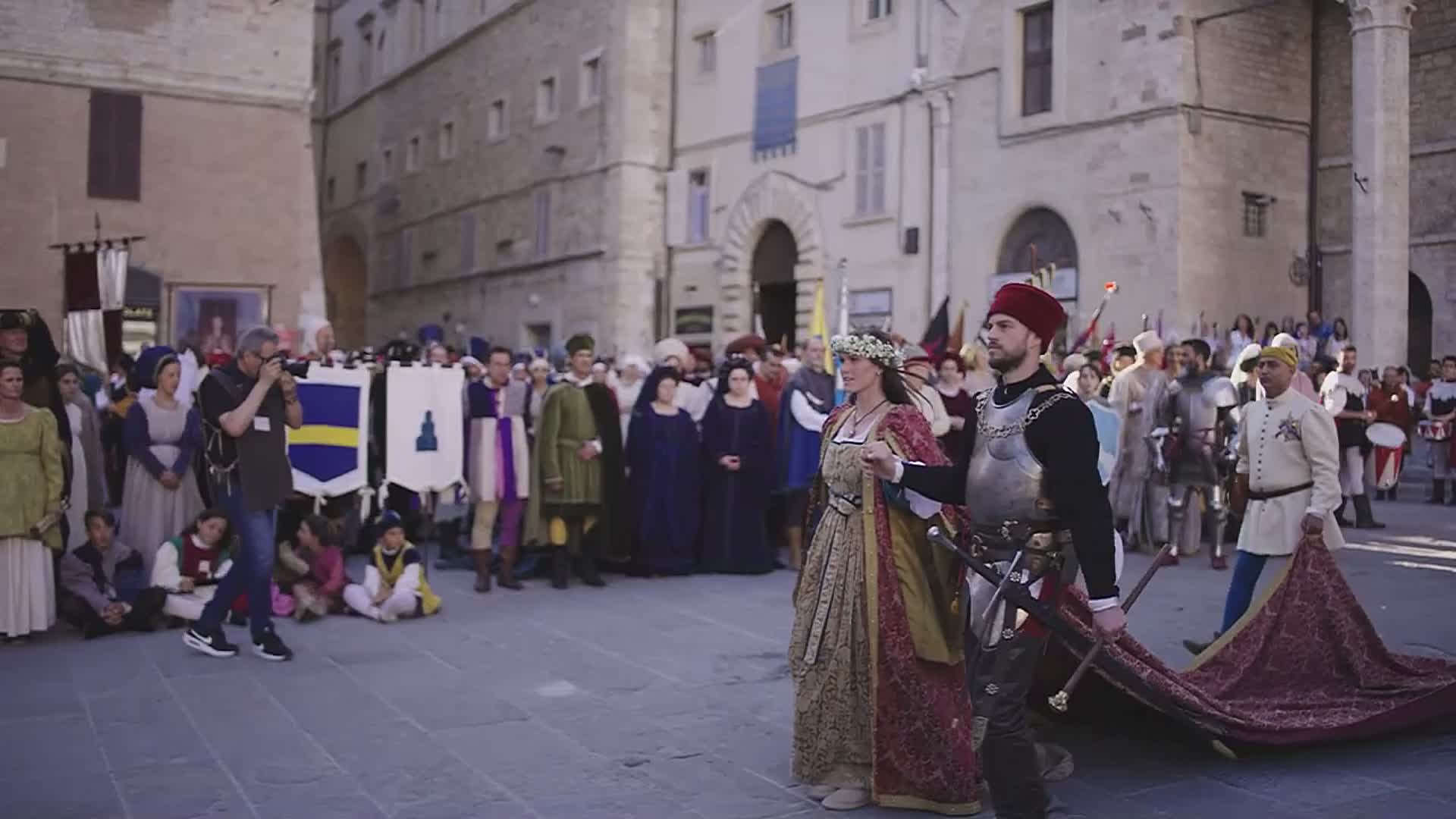 Al via rievocazione storica della Perugia 1416, fino all’11 giugno