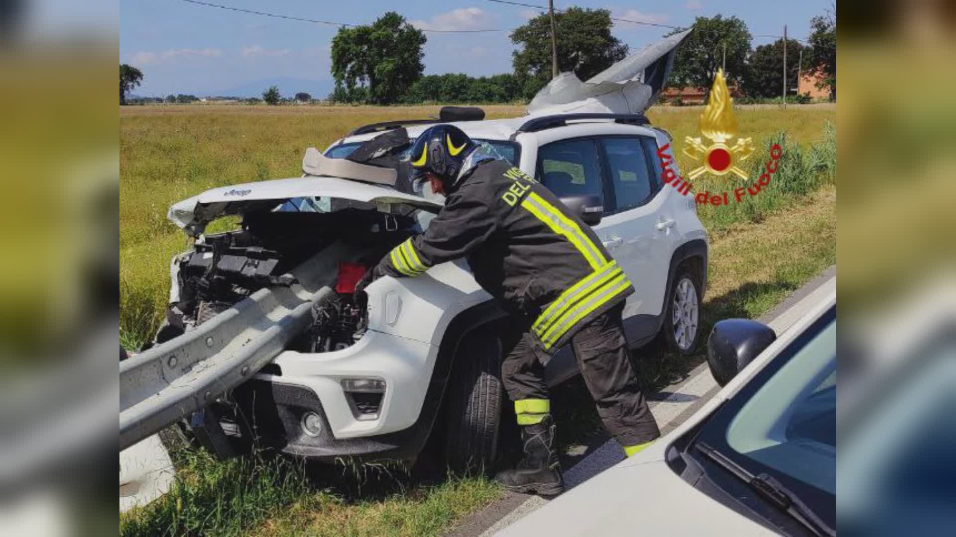 Incidente località Mirabella. Un ferito