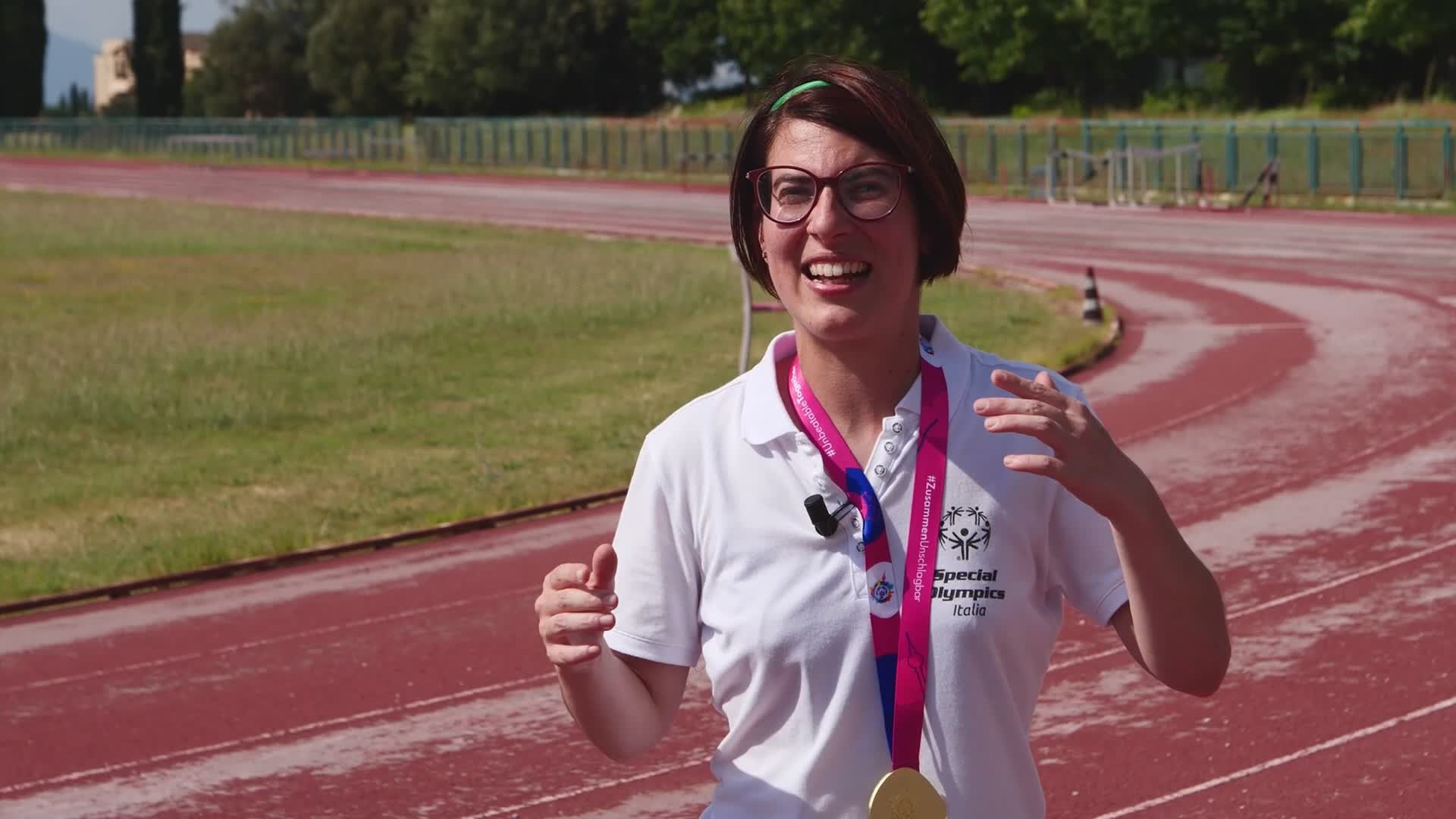 Special Olympics: Irene Orazi campionessa del mondo nei 100 m piani