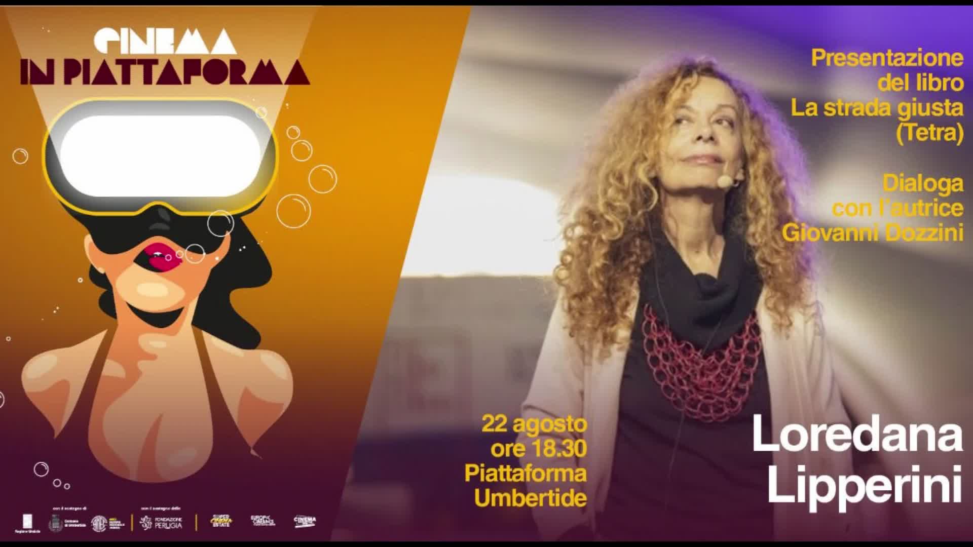 Loredana Lipperini sarà ospite a “Piattaforma Live”