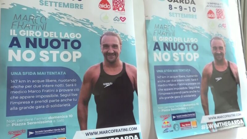 Il perugino Marco Fratini alla conquista del Lago di Garda