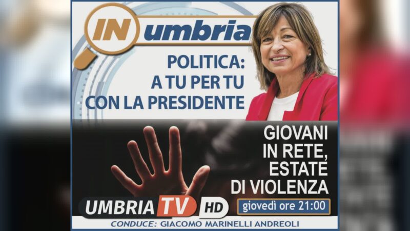 Stasera dalle ore 21 torna “In Umbria”, quinta stagione