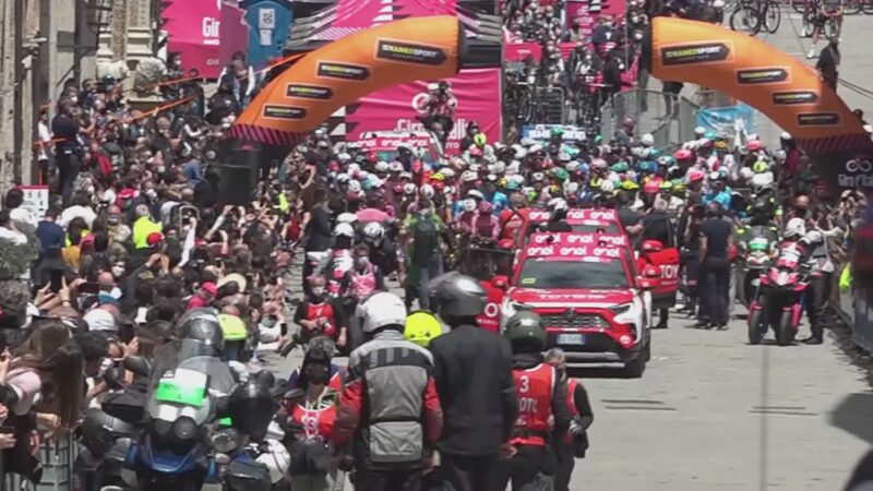 È fatta: cronometro Foligno-Perugia al Giro d’Italia