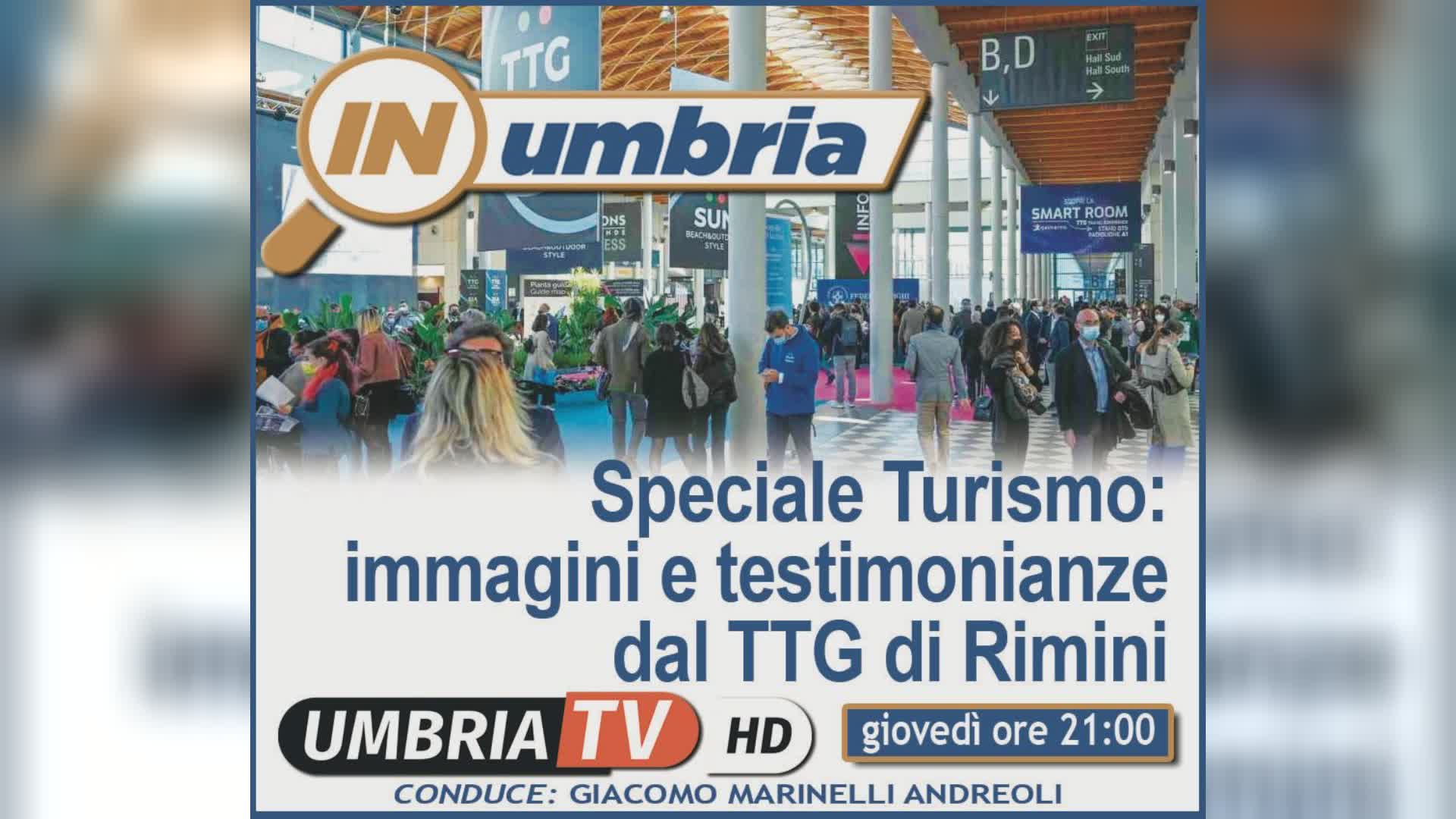 TTG Rimini immagini e interviste stasera a “In Umbria” dalle 21.00