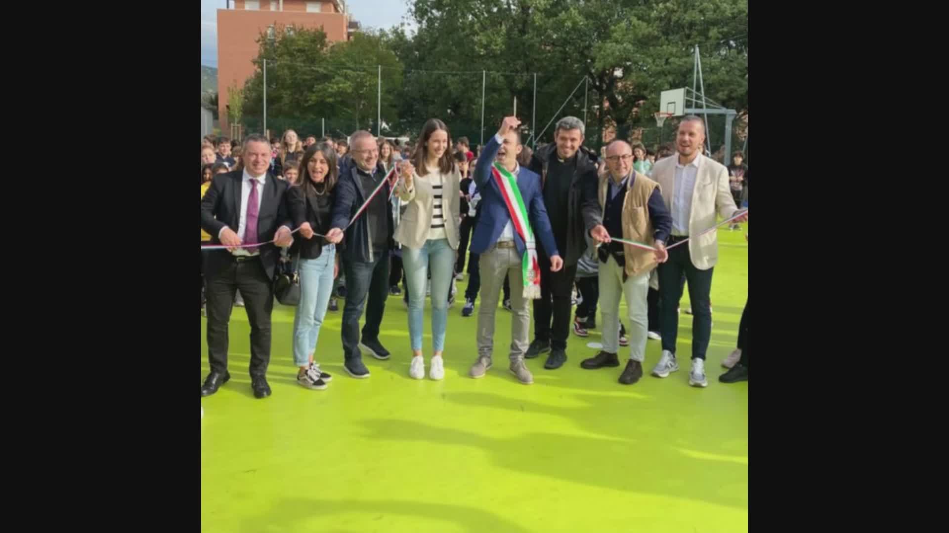 Inaugurato campetto pubblico S. Mariano interventi restyling