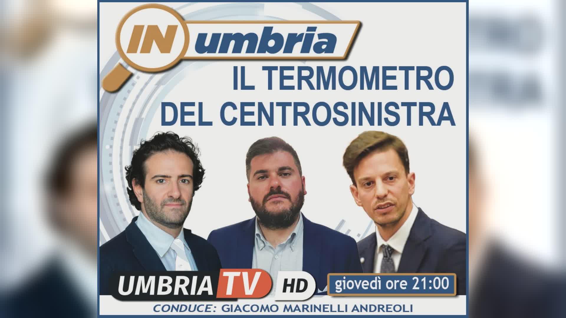 Stasera il centrosinistra a confronto su “In Umbria”