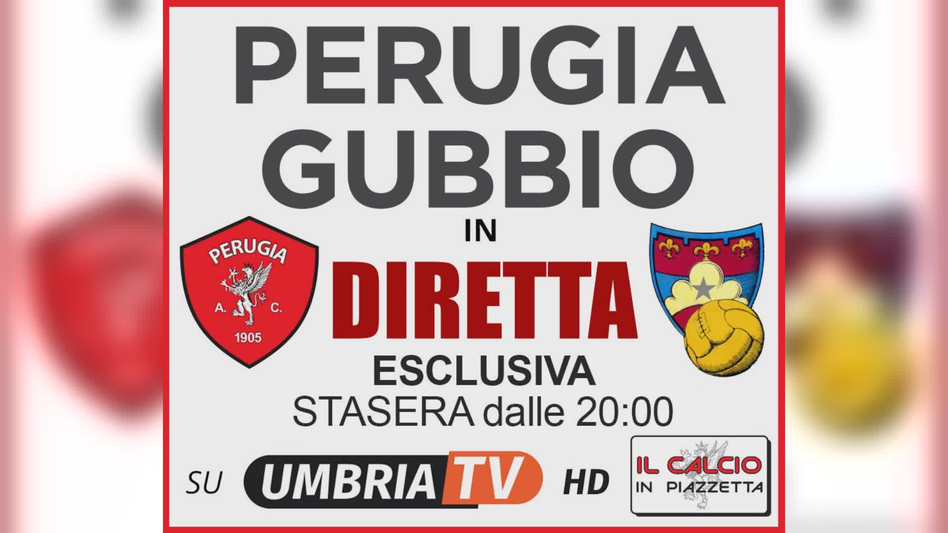E’ la serata del derby al “Curi”: dalle ore 20 diretta su Umbria Tv