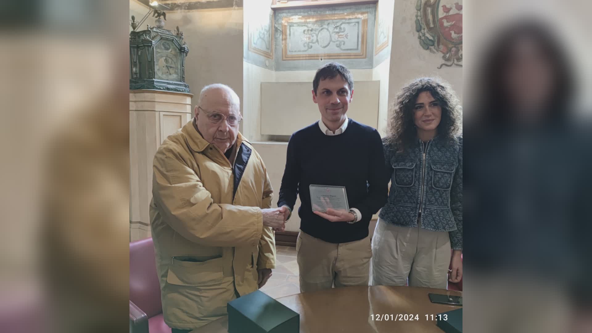 Polisp. salesiane: Papini premiato dal Comune di Perugia