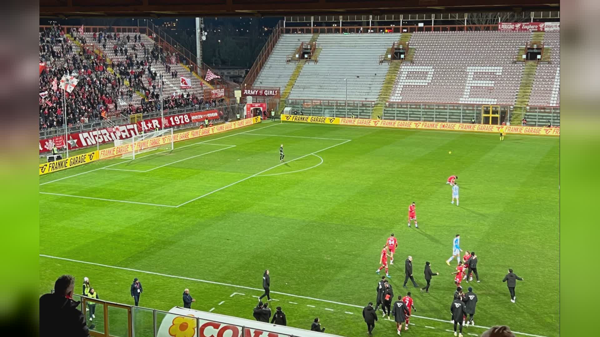 Perugia-Spal 3-1: secondo tempo travolgente, rimonta e terza vittoria