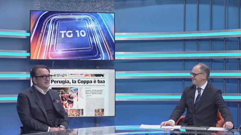 Bartoccini ospite a UTV: felicità per la Coppa Italia di A2 in bacheca