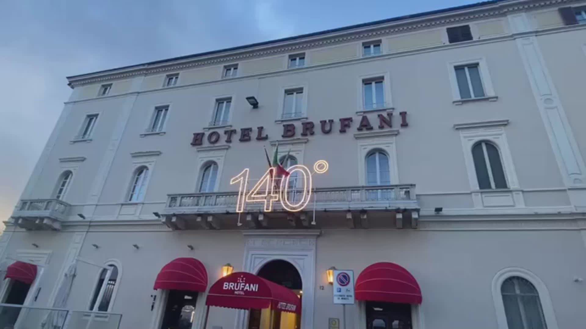 Lo storico Hotel Brufani compie 140 anni