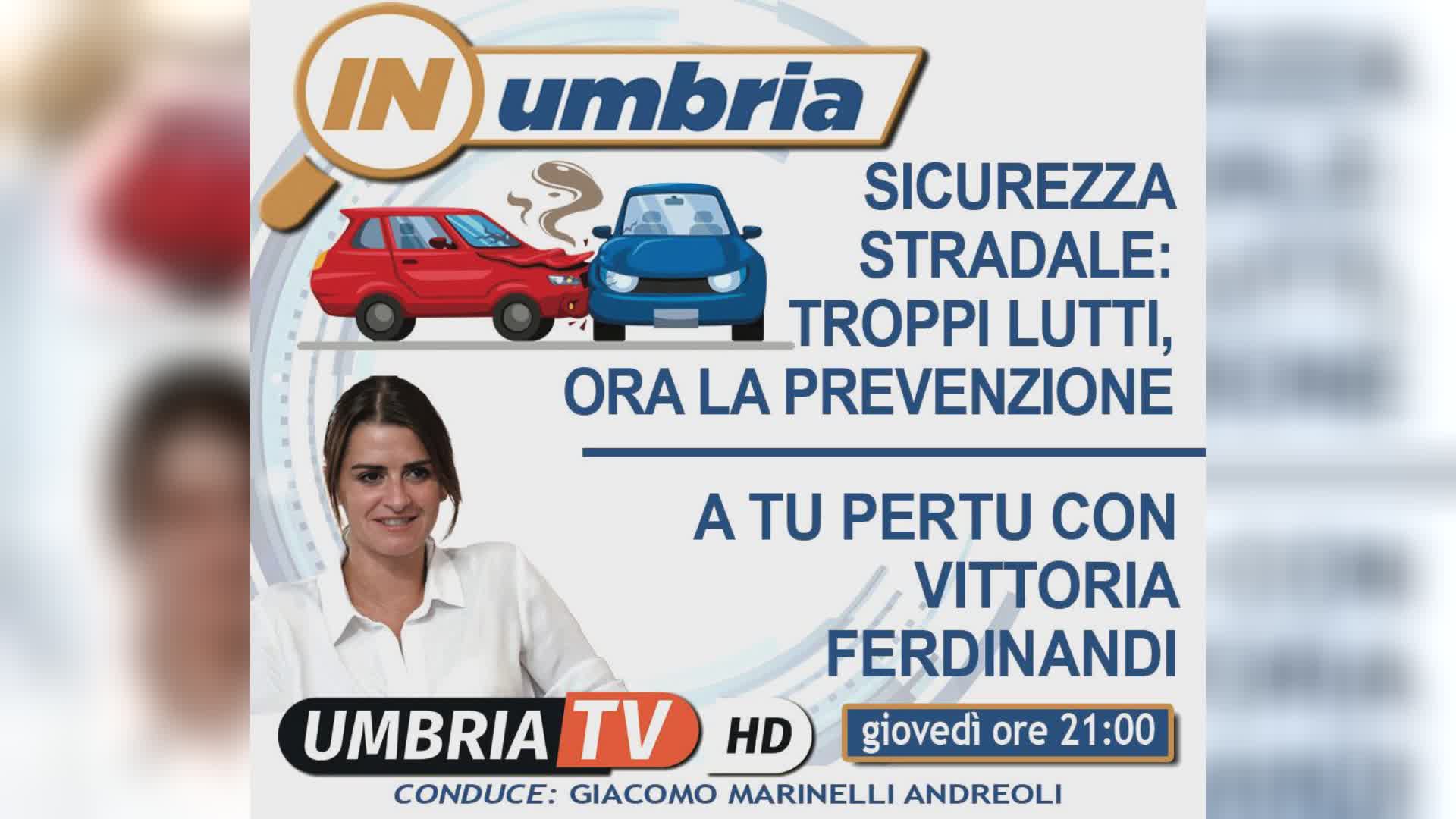 Vittoria Ferdinandi ospite stasera a “In Umbria”