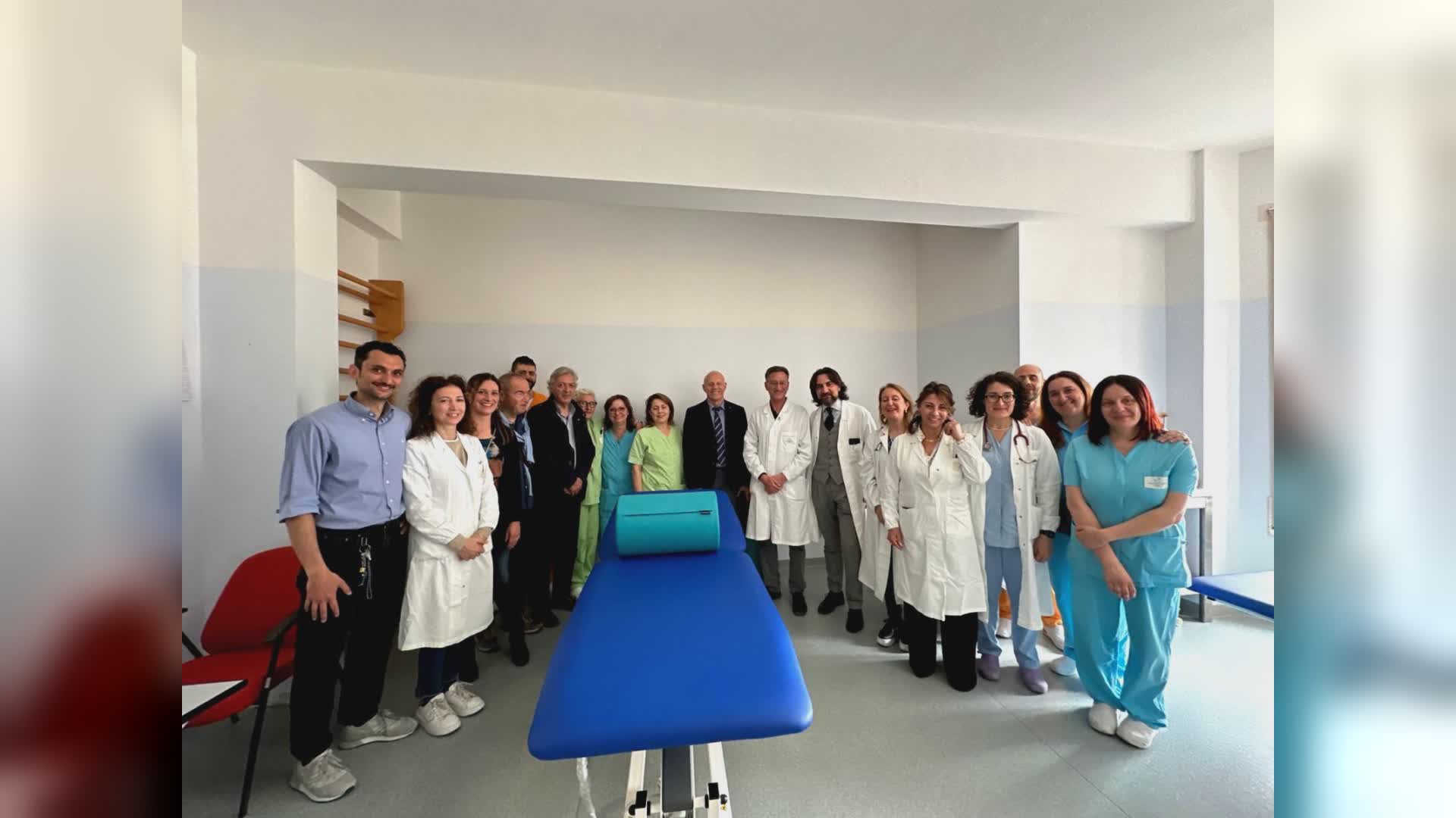 Circolo Dopolavoro Sanità dona letto fisioterapia all’Ospedale