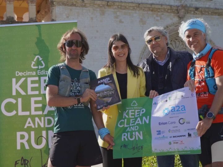 Keep clean ad run: da Perugia ad Assisi raccogliendo rifiuti